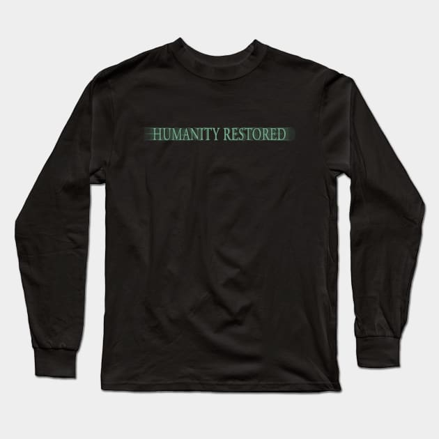 Humanity Restored - Dark Souls Long Sleeve T-Shirt by kvothewordslinger